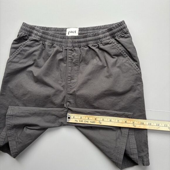 Pact Twill Canvas Shorts LOT of 2 Men’s Large 100% Organic Cotton Tan Gray - Picture 8 of 15